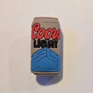 3/$10 Coors Light Beer Can Croc Shoe Charm